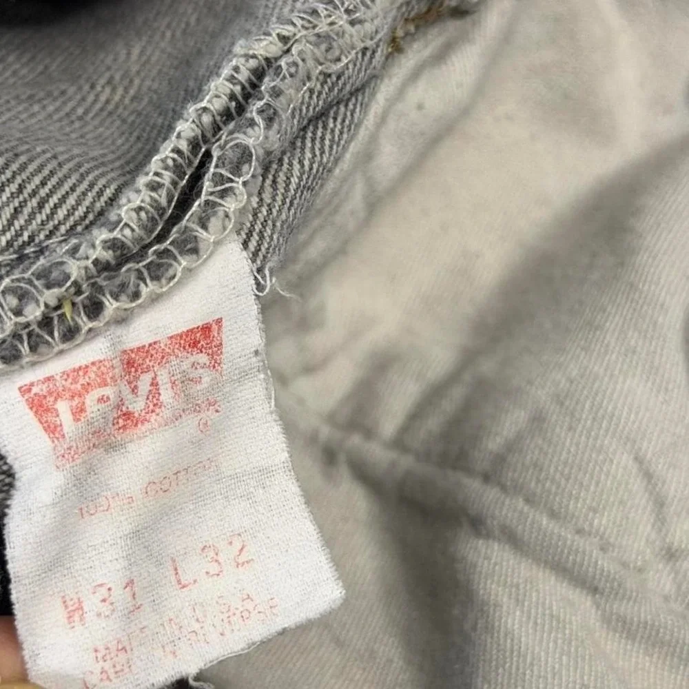 Levi's 501‎ grey jeans Size men 31x32